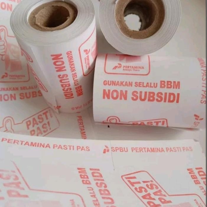 

Kertas kasir thermal logo PASTI PAS 57/58x40 paket 10 pcs Roll