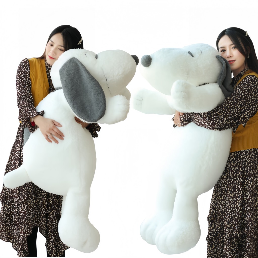 Cute Snoopy Plush Toy Pillow Big Size Snoopy Back Cushion Snoopy Stuffed Doll Kid Toy Snoopy