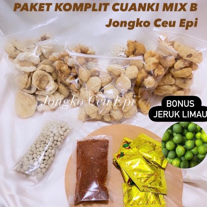 

Pilihan- Paket Cuanki Komplit B 170 Pcs Instan Food Makanan Seblak Pedas
