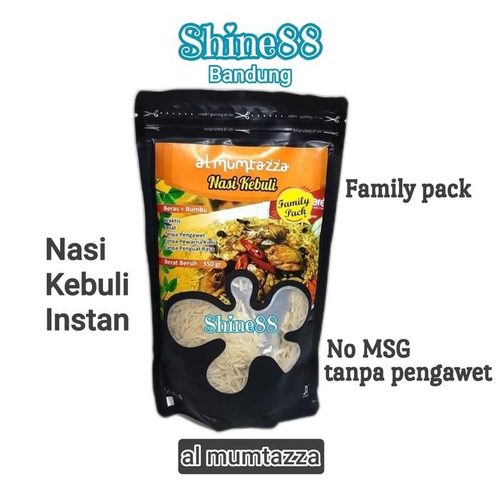 Pilihan- Nasi Kebuli Instan Halal Al Mumtazza Beras Basmati Arab-Family Pack