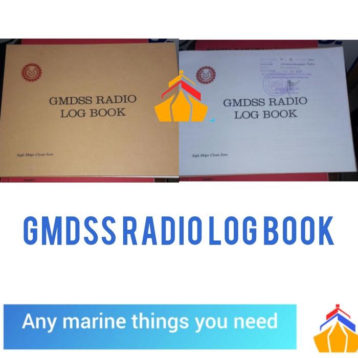 Buku Gmdss Radio Log Book/ Buku Radio