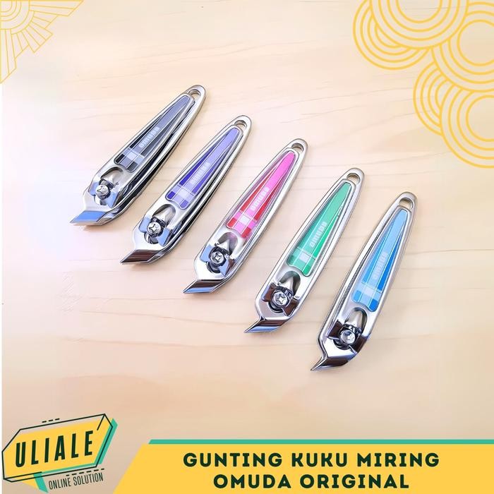 Gunting Kuku Kecil Ujung Nail Clipper Omuda Kepala Miring