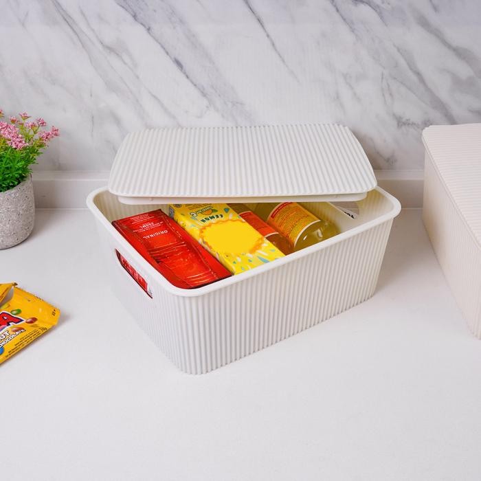 Pilihan- Azko Stora Doric Kotak Penyimpanan Kotak Serbaguna Wadah Simpan Storage Box Boks