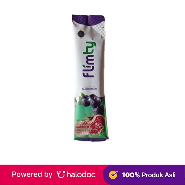 

Flimty Fiber Rasa Blackcurrant 16 Sachet - Minuman Serat - Halodoc