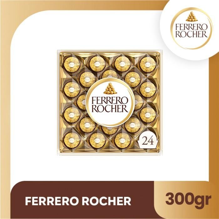 

Ferrero Rocher Premium Chocolate Isi 24pcs