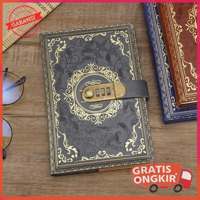 

Buku Jurnal Leather Diary 200 Halaman with Lock - JJ-33