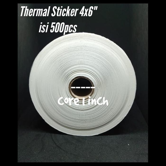 

Pilihan- Stiker Label Barcode Thermal 100Mmx150Mm/Sticker Resi 4" X 6"/10X15Cm