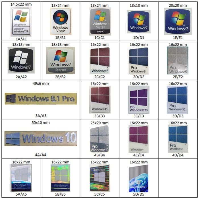 

Pilihan- Stiker Logo Window Original