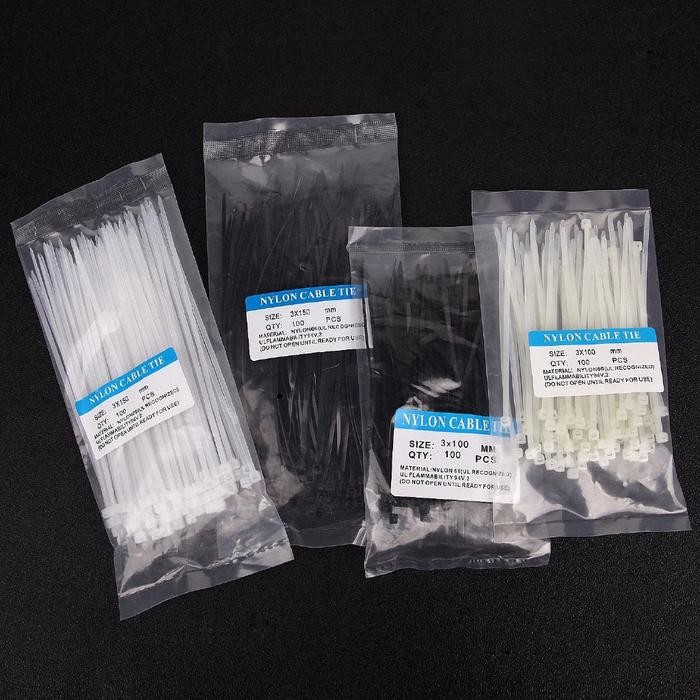 

Pilihan- 100Pcs Cable Ties Kabel Ties 10Cm 15Cm 20Cm 25Cm 30Cm 35Cm 40Cm Cable Tie Kabel Tie