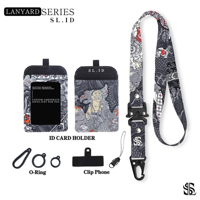 

Pilihan- Sl.Id Lanyard Id Card Holder Printing - Budaya Series