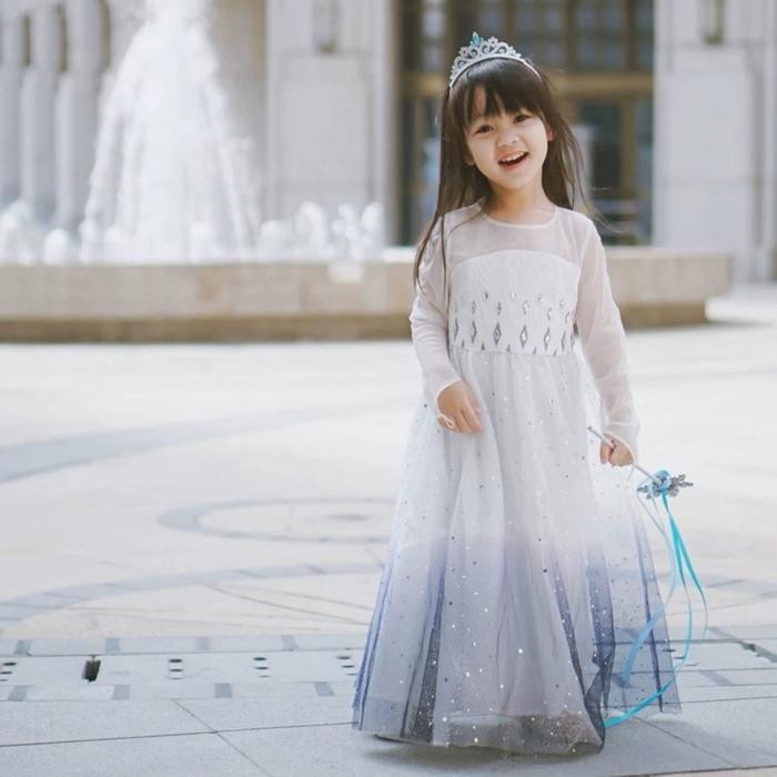 Frozen 2 Elsa White Dress