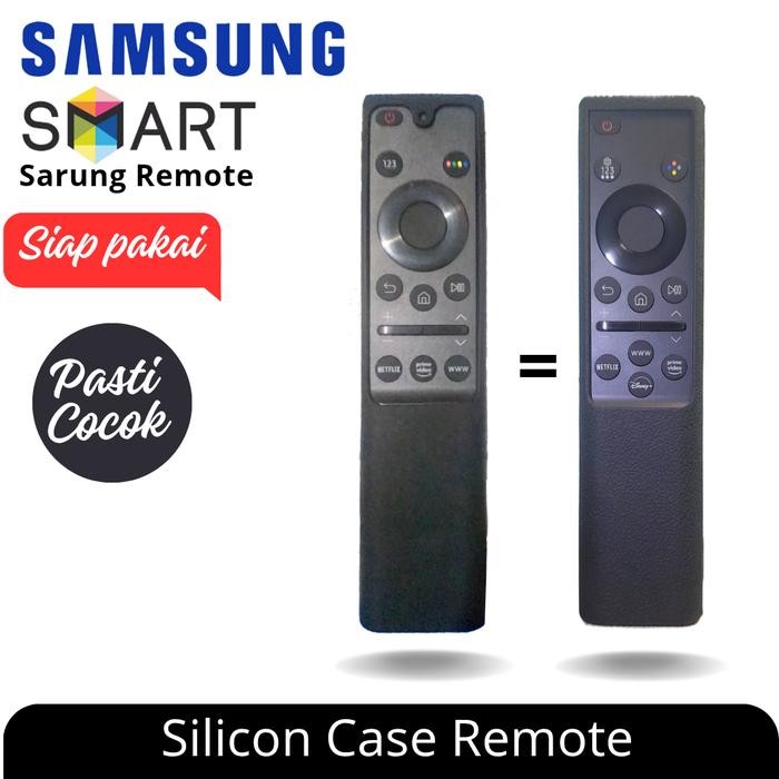 cover case remote tv samsung 58d/88c au7000 bu7000 cu7000 du7000 smart sarung remot tv ( only case )