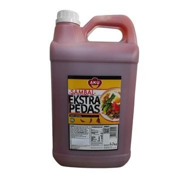 

Pilihan- Sambal Extra Pedas Aku Jerigen 5.7Kg