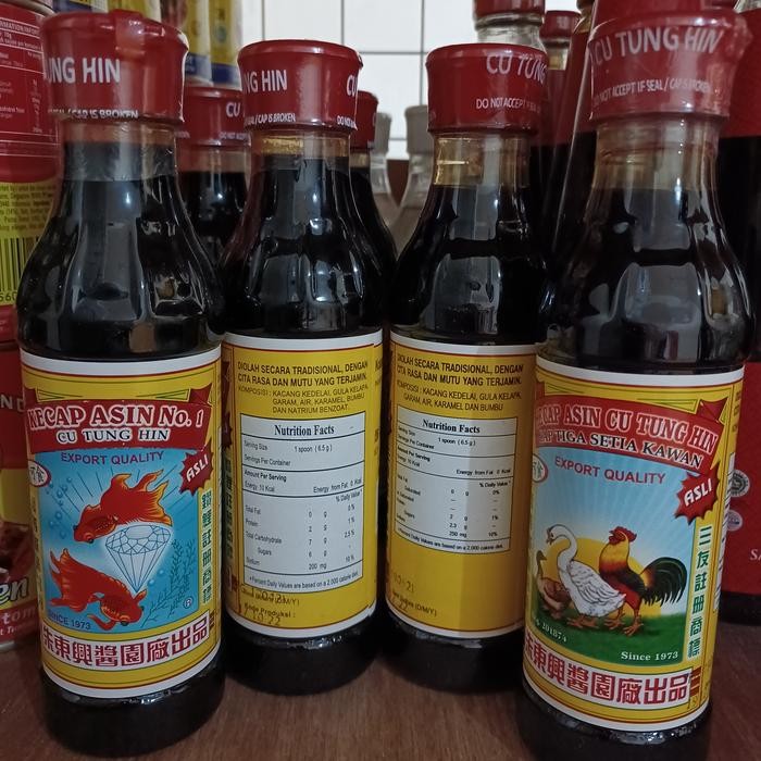 

Pilihan- Kecap Asin Kalimantan Cu Tung Hin 650Ml