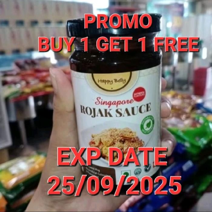 

Pilihan- Happy Belly Rojak Sauce 170Gr Bumbu Saus Rujak Singapore
