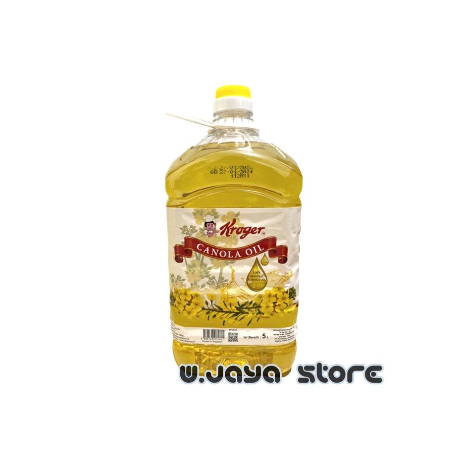 

Pilihan- Kroger Canola Oil 5 Lt / Minyak Kanola / Bunga Canola