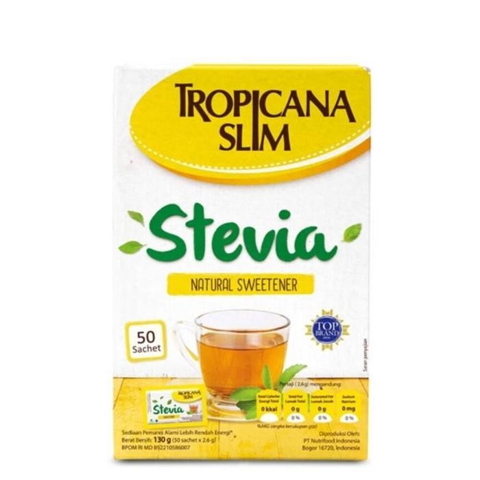 

Pilihan- Tropicana Slim Stevia [50 Sachet]