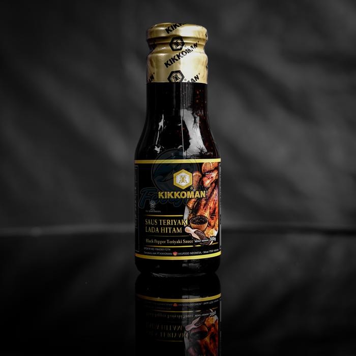 

Pilihan- Kikkoman Black Pepper Teriyaki Sauce - Saus Teriyaki Lada Hitam 300G