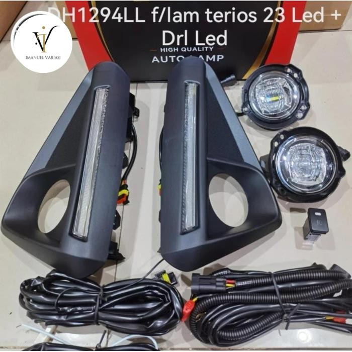 Unik Foglamp Lampu Kabut Drl Led Terios 2023 2024 2025 Terlariss 