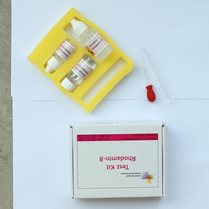 

Test Kit Rho - Damin B Chemkit Alat Uji Makanan Untuk 50X Uji