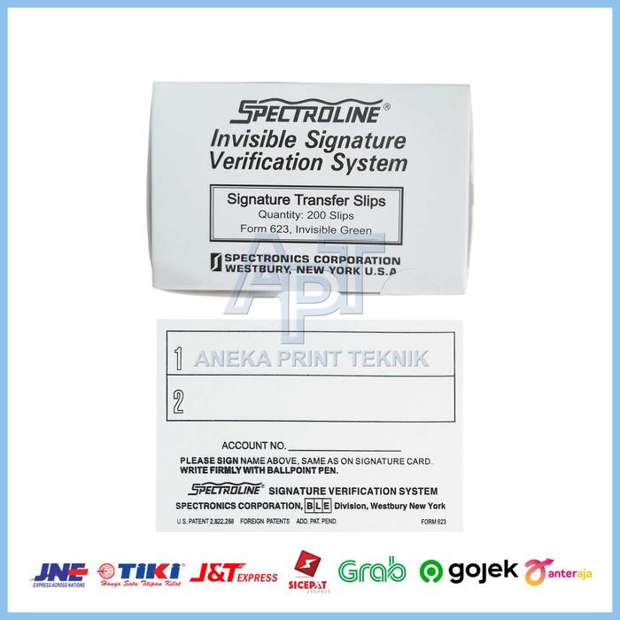 

Bisa E-Faktur! Spectroline Invisible Signature