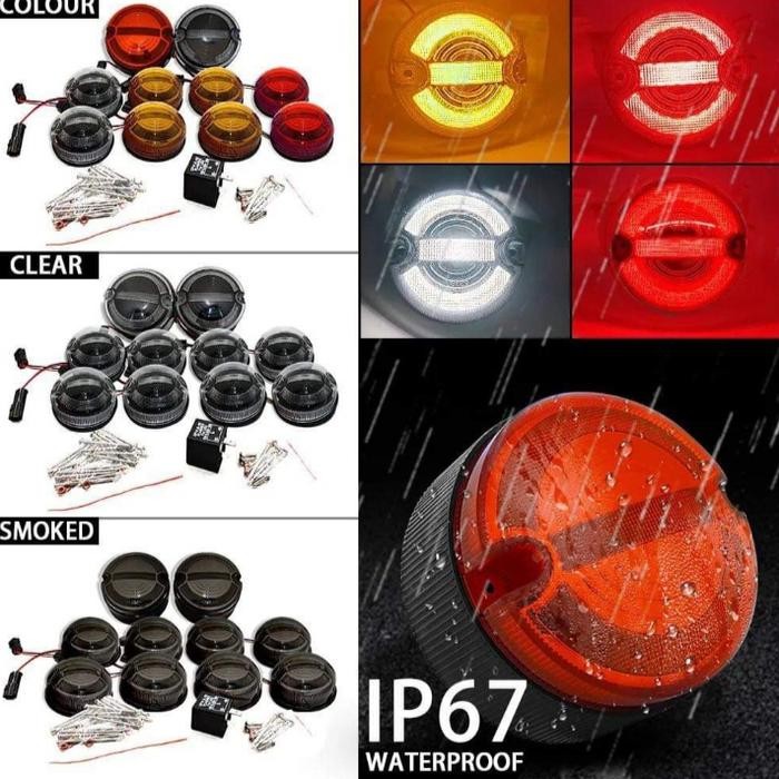 Unik Lampu Led 10 Pcs Mobil Land Rover Defender / Upgrade Lampu Led Mobil Landrover Defender