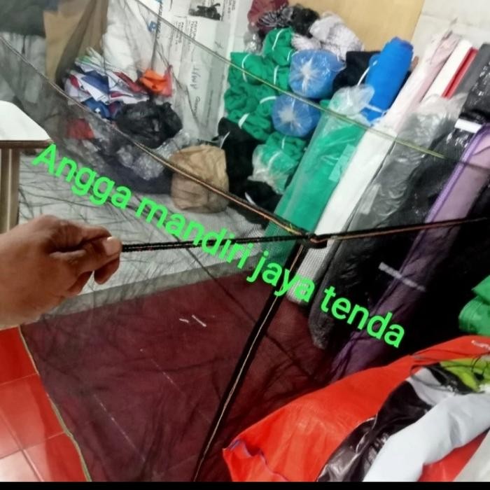 keramba khusus bahan jaring kasa hijau , waring hitam rk , jaring biru
