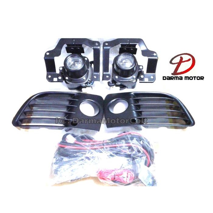 Mantab Lampu Bumper Lancer Evo 4 Ck Mitsubishi (1997-2002) Foglamp Terlariss 
