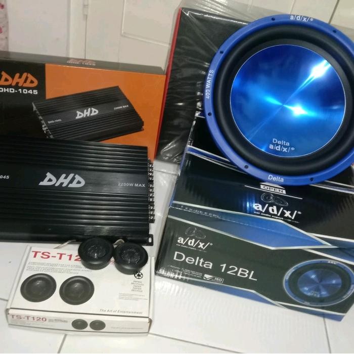 Paket Audio Mobil Adx Delta Car
