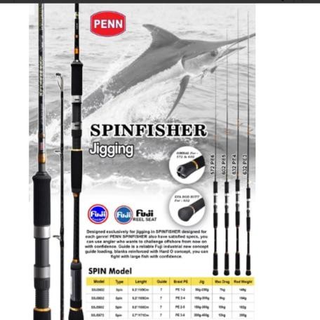 Joran PENN Spinfisher Jigging 632 PE 3/4