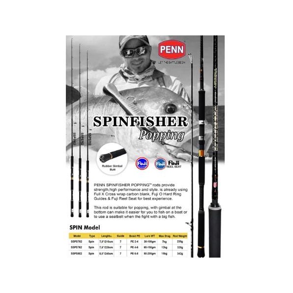 joran PENN Spinfisher Popping 762 PE 6