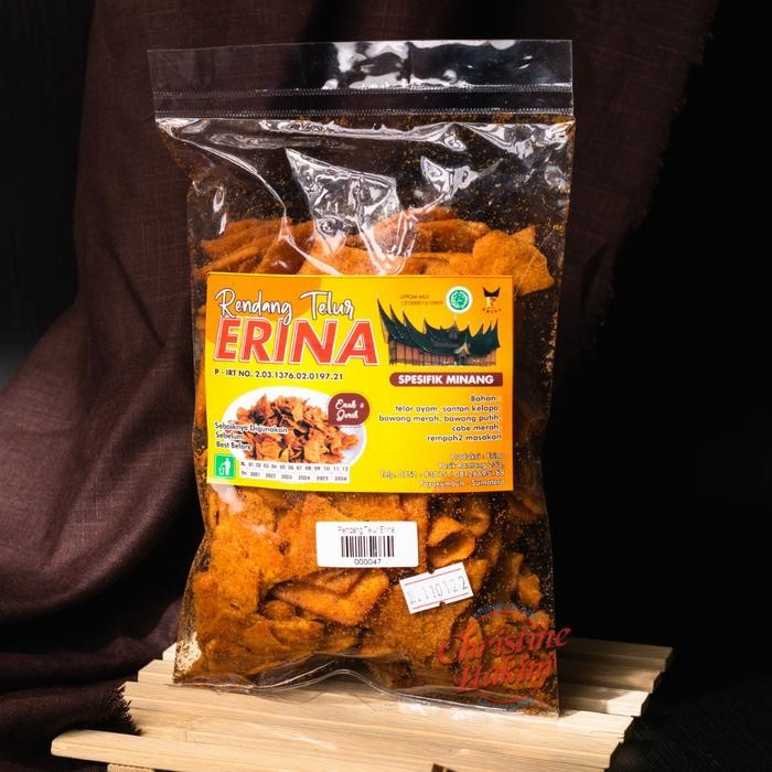 

ASLI Rendang Telur Erina / Kerupuk Rendang Telur Erina READY STOCK