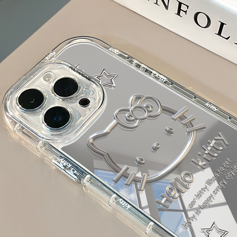 Hello Kitty Kelas Atas Kartun Lanyard Casing Hp Oppo A3X A5I A3 A60 A38 A18 A16 Casing