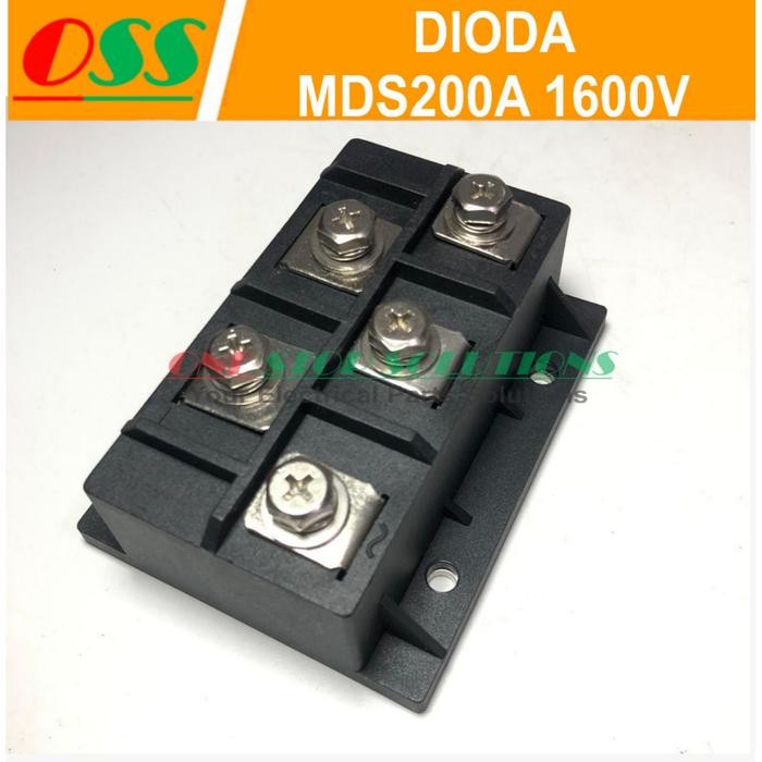 DIODA BRIDGE MDS 200A 1600V 3 PHASE