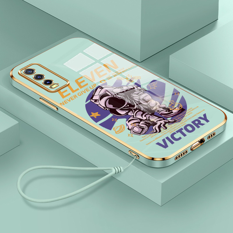 Casing Hp Untuk VIVO Y20 Y20s Y20i Y12A Y20S M Y20S D Y20S G Y11s Y30G Case Casing HP pola astronot 