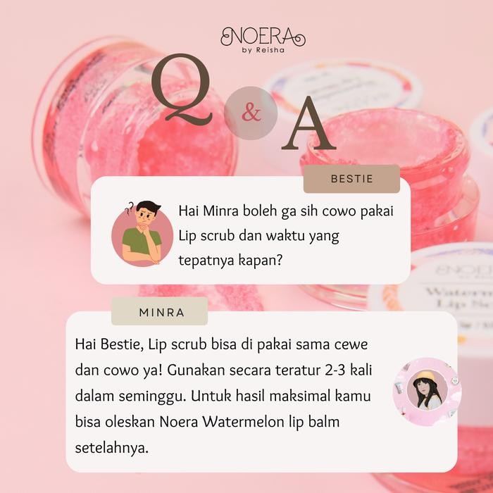 Noera Watermelon Lip Scrub