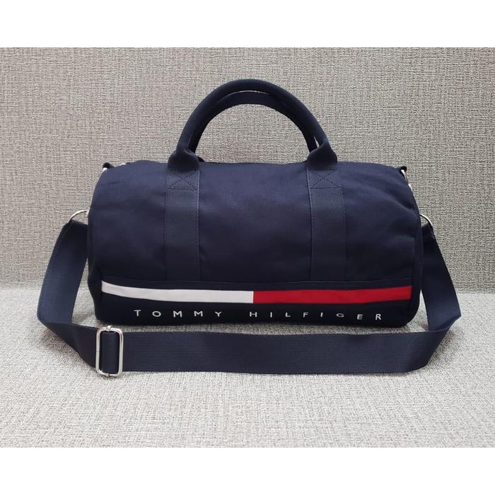 Tas Pria Wanita Branded Original Tommyy Hilfigerr Travel Bag Canvas