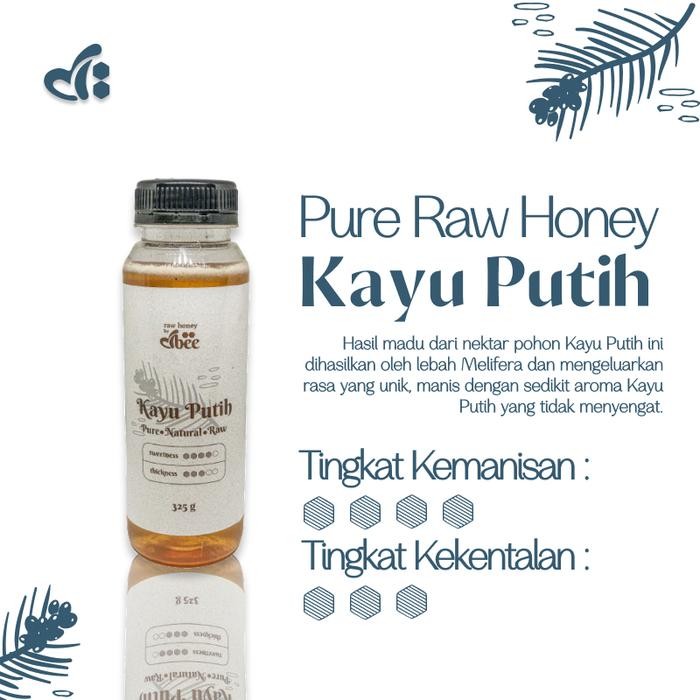

Pilihan- Madu Mentah Dbee Pure Raw Honey Kayu Putih, Netto 325 Gram