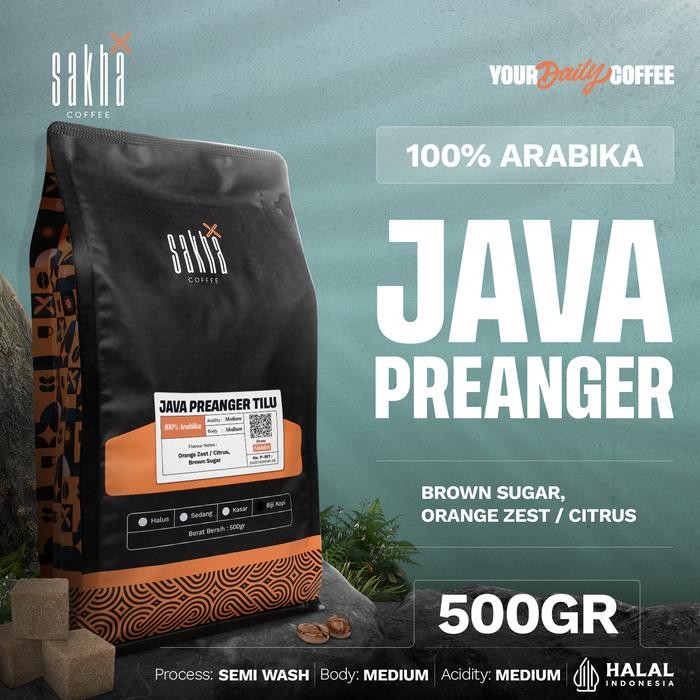 

Pilihan- Biji Kopi Bubuk Arabika Java Preanger Pangalengan Arabica Coffee 500Gr