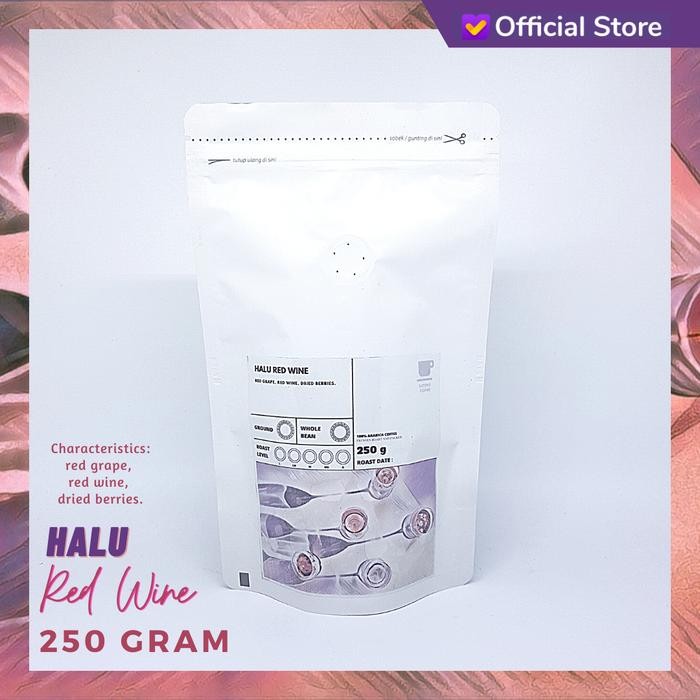 

Pilihan- Kopi Arabika Halu Red Wine 250 Gram By Sutoyo Coffee