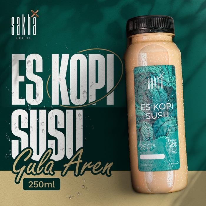 

Pilihan- Es Kopi Susu Gula Aren 250 Ml Sakha Coffee Roastery Ready To Drink
