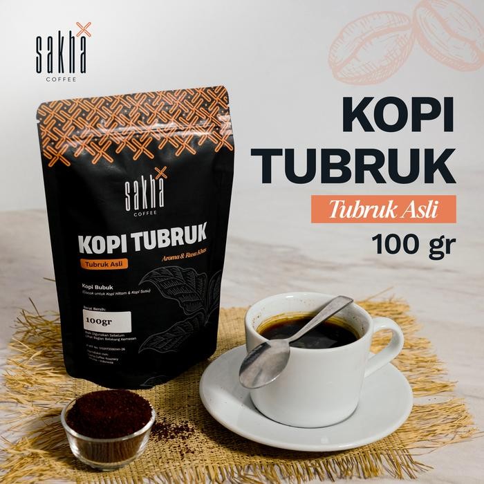 

Pilihan- Kopi Tubruk Bubuk Arabika Espresso Blend Coffee Sakha Roastery 100Gr