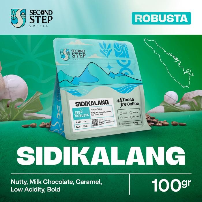 

Pilihan- Biji Kopi Bubuk Robusta Sidikalang Asli Coffee Beans Espresso 100Gr