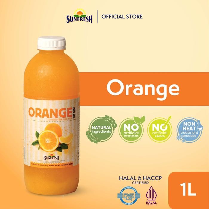 

Pilihan- Sunfresh Daily Orange Juice 1 Liter - Jus Buah Jeruk