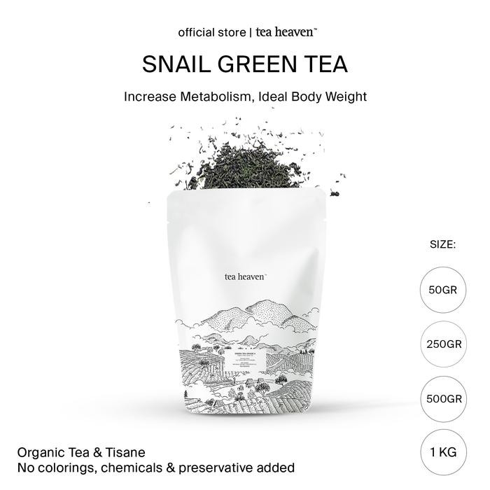 

Pilihan- Teh Hijau Organik Premium Snail Green Tea