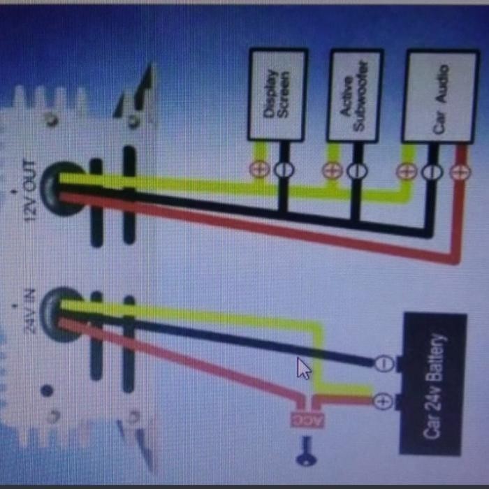Dc Converter 24V To 12V 40A