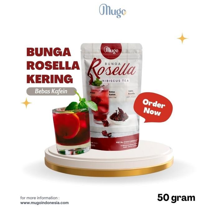 

Pilihan- Teh Bunga Rosella Merah Kering Alami 50 Gram Gudang Bogor