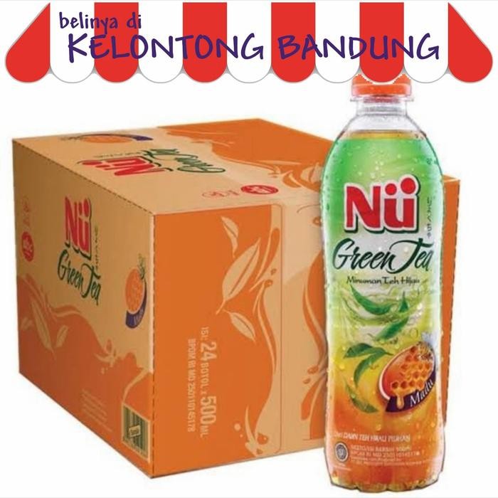 

Pilihan- Nu Green Tea 450 Ml Original Madu Less Sugar Gula Batu - Dus Karton