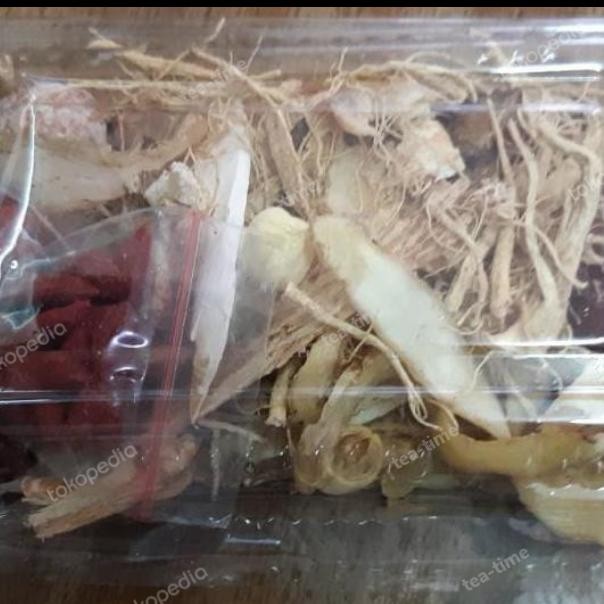 tim obat ayam herbal sup (Komplit)