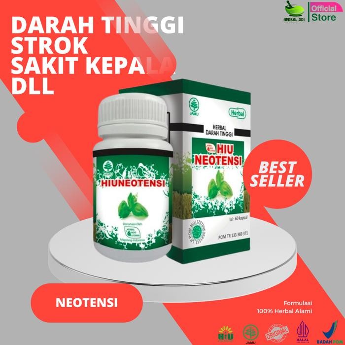 

Hiu Neotensi 60 Kapsul - Herbal Tekanan Darah Tinggi Terpercaya Shopee Terlaris